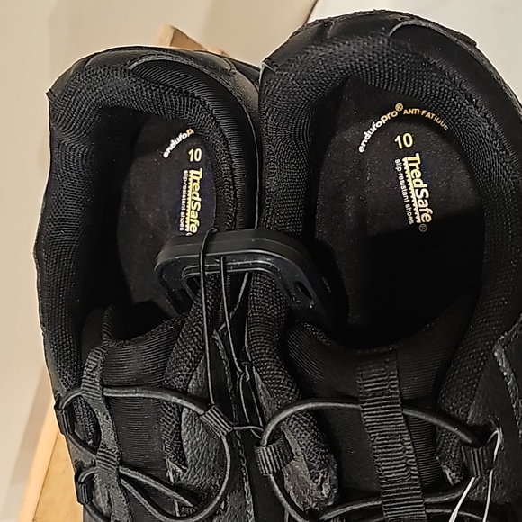 B Tredsafe enduro pro 10 women black work slip resistant NWT pristine condition - Picture 4 of 13